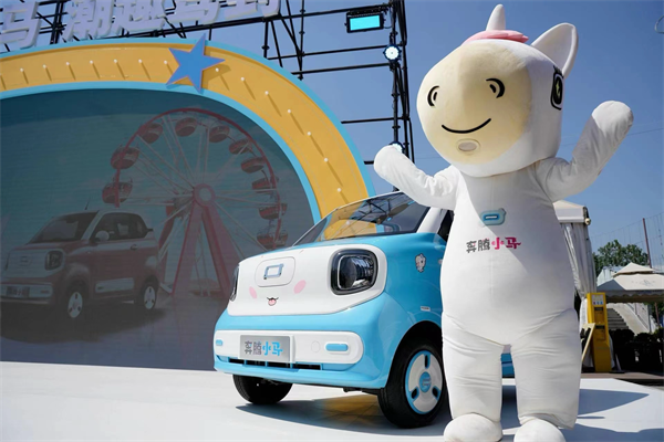 汉城湖畔 年轻会"萌" 奔腾小马西安上市